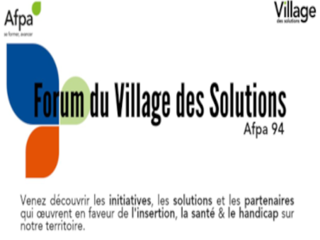 Forum du Village des solutions