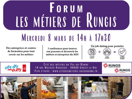 Forum des métiers de Rungis
