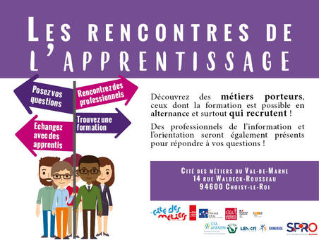 Les rencontres de l apprentissage les m tiers porteurs
