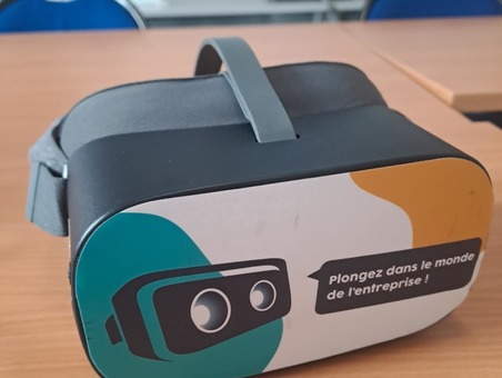 Atelier découverte de métiers par Casques à Réalité Virtuelle