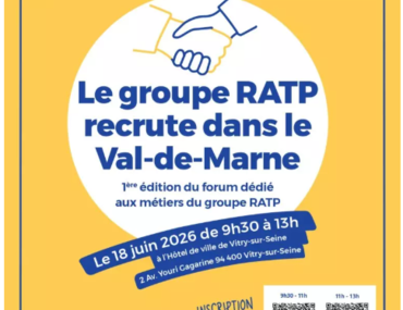 Le groupe RATP recrute dans le Val de Marne